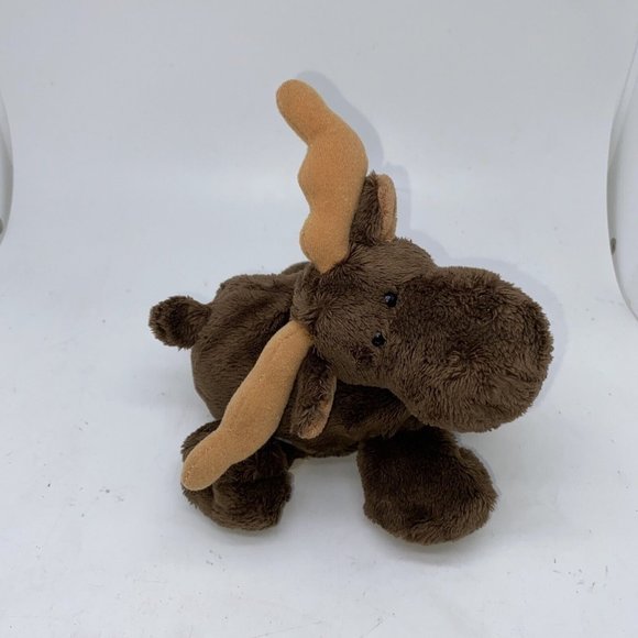 Mary Meyer Small Moose Plush Stuffed Animal Brown Tan Toy Collectible With Tag - Picture 1 of 7